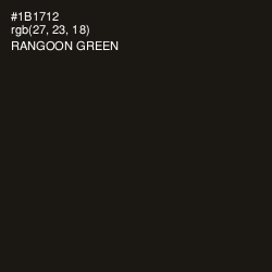 #1B1712 - Rangoon Green Color Image